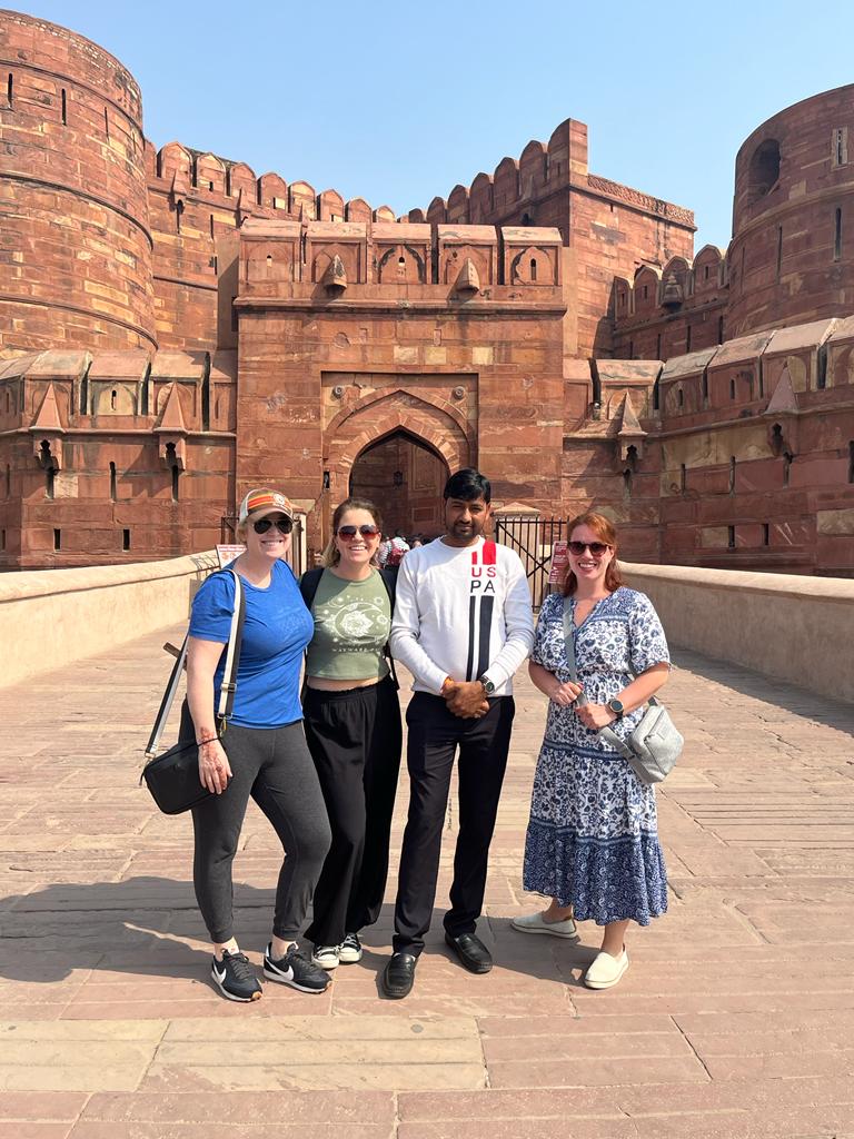 12:00 PM: Go to the Taj Mahal