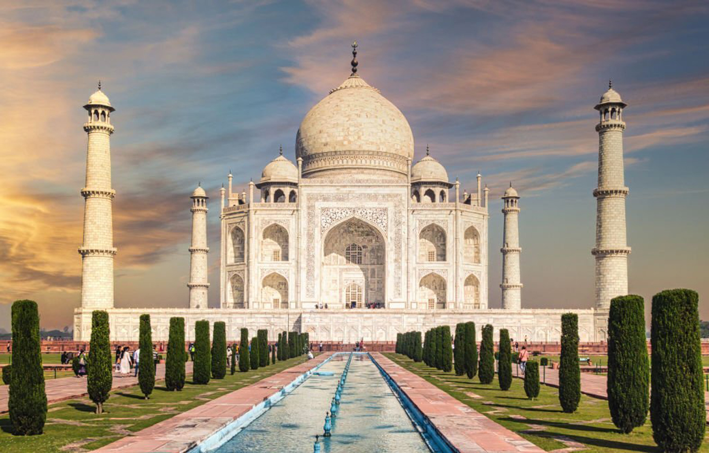 Visit the Taj Mahal at 10:00 AM.